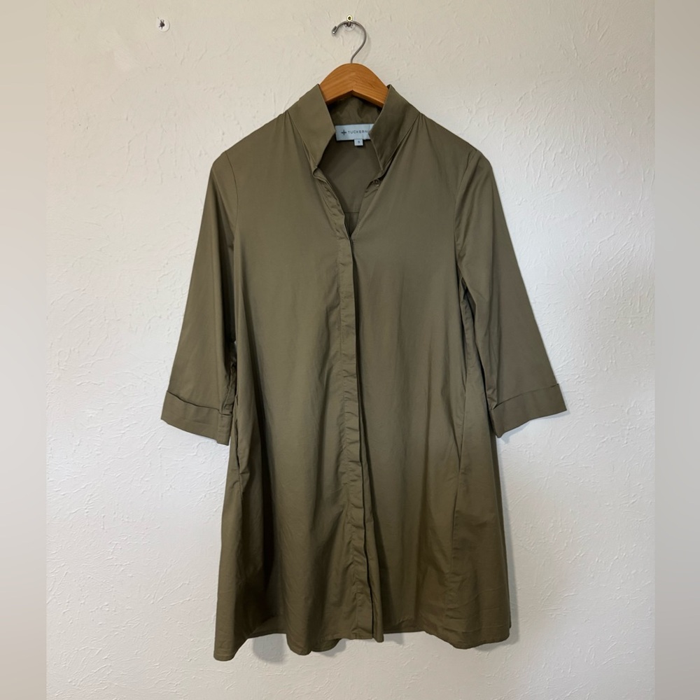 Tuckernuck Charlie Stand Collar Dress Size 8